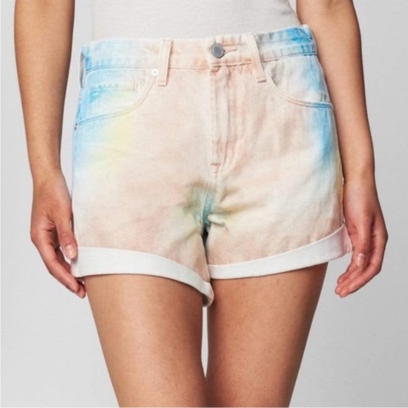 Blank NYC Other - Blank NYC Big Girl's Spray Tie Dye Denim Shorts W/Folded Hem Sizes 8 or 10